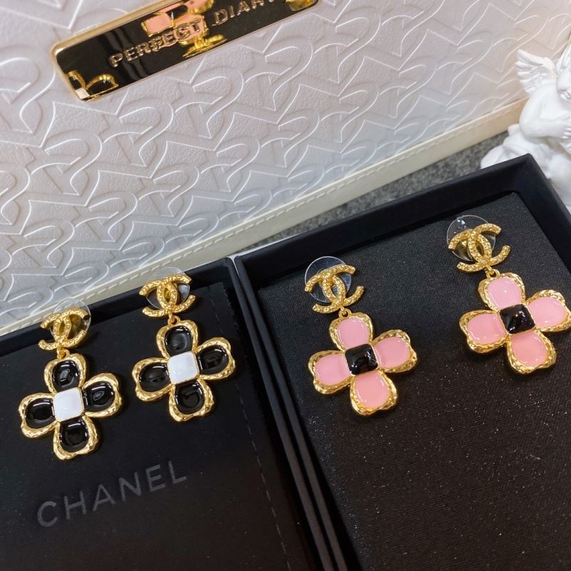 Ch*el earrings